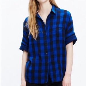 Madewell Plaid Shirt XS
